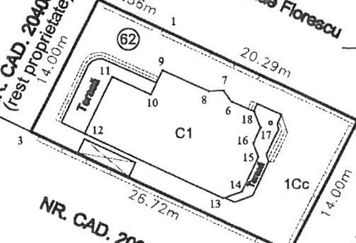 Sp+P+1+Pod mans/(348util,500teren,119ampr.)mp/5min.metrouAp.Patriei